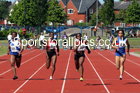 Womens under-20s 100 metres, 2021 Northern Senior and Under-20s Champs., Leigh. Photo: David T. Hewitson/Sports for All Pics